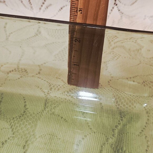 Anchor Hocking Green Square Pan 8" Presence glass baking dish bakeware 2qt - Picture 5 of 9